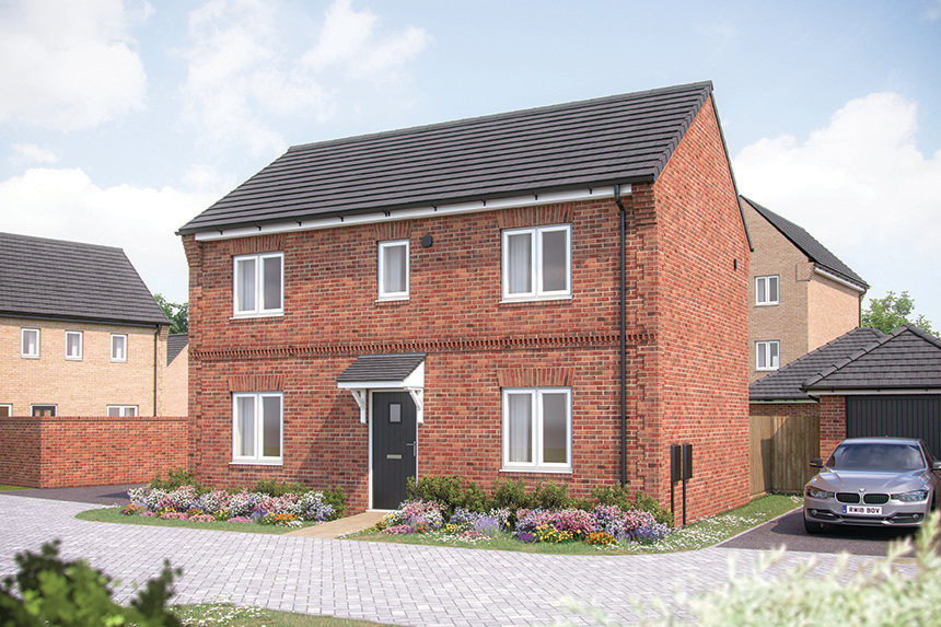 Home 49 The Becket Poppyfields at Stanton Cross New Homes For